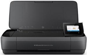 HP OfficeJet 200 Mobil Yazıcı HP OfficeJet 250/252 Mobil All-in-One Baskı teknolojisi Pigment mürekkep (siyah), boya bazlı mürekkep (renkli) Pigment mürekkep (siyah), boya bazlı mürekkep (renkli)