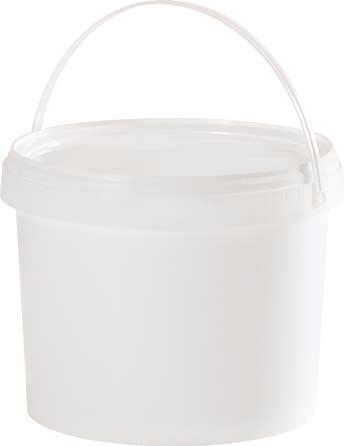 Round Bucket + Cover (chemistry) 27,0 cm KOVA 23,4 cm 23,0 cm OKAST - 091 -