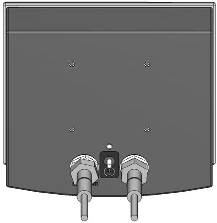 Sistem kontrol ünitesinde, püskürtme tabancasına sevk edilen elektrostatik ve akış ayarlarını ayarlamak ve değiştirmek için kullanılan ekranları ve kontrol elemanlarını içeren kontrol ünitesi arayüz