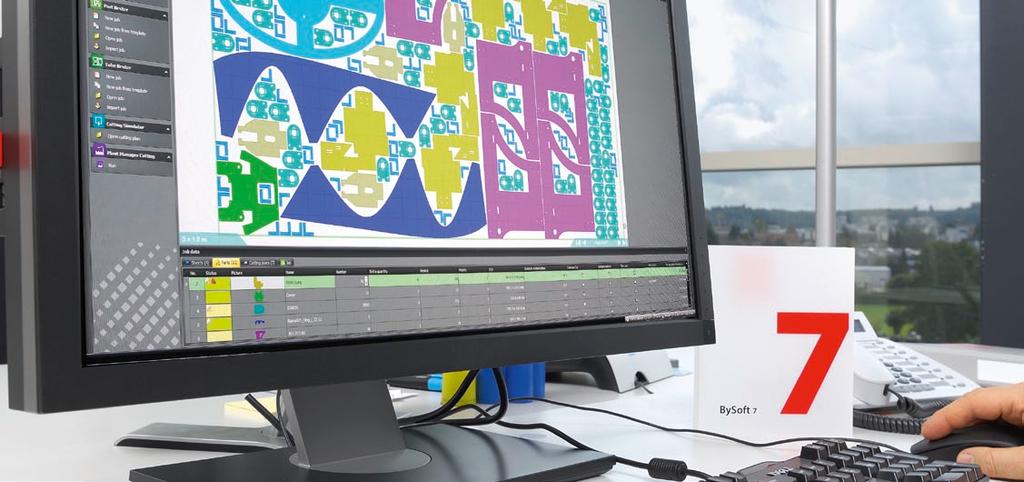 4 YAZILIM BySoft 7 Parçaların tasarlanması ve hesaplanması, kesim planlarının ve bükme programlarının oluşturulması, üretim proseslerinin planlanması ve denetlenmesi: BySoft 7 gibi performanslı bir