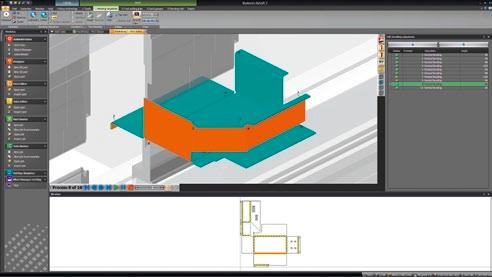 BySoft 7 ayrıca kesme işlemlerinizi optimize eder ve ilgili işlem için en uygun kesim teknolojisini otomatik olarak seçer.