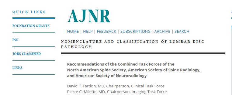 TERMİNOLOJİ VE SINIFLAMA American Academy of Orthopaedic Surgeons (AAOS) American Academy of Physical Medicine and Rehabilitation (AAPM&R) American College of Radiology (ACR) American Society of