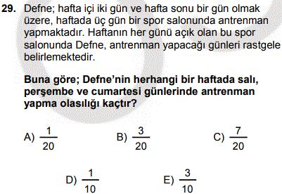 Şapka beyaz olursa 1. 1. seçenek Toplam : 7 buluruz. Cevap : C Toplam mahalle sayısı..1 7 dir. 7 1 tane sağlık ocağı vardır. 6 Toplam semt sayısı.