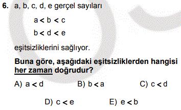 TYT 018 ÖRNEK SORULAR (ÖSYM-0.1.017) 10, 1 ve 0 sayılarından iki sayının birler basamağı 0 dır.,, sayılarından da ikisinin birler basamağı dir. O halde 0 dır.