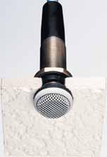 ES945W ES945W ES945 in beyaz kaplamalı versiyonu UniGuard ES947 Kardiyot geniş menzilli sabit şarjlı kapasitif boundary mikrofon Masa ya da tavandaki 24 mm çaplı deliğe montaj için tasarlanan