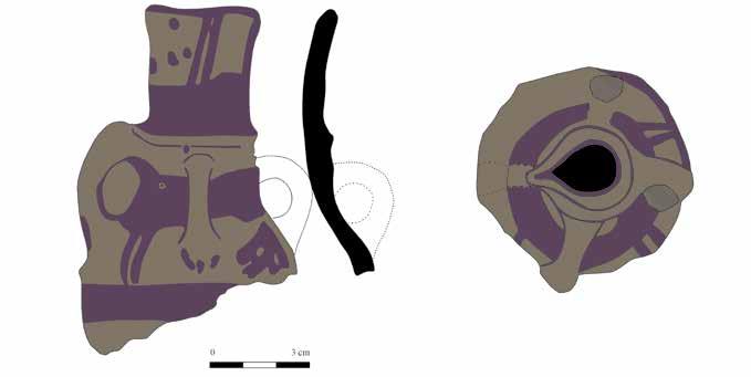 105 THE PROTOHISTORIC TIMES OF ISTANBUL IN THE LIGHT OF NEW EVIDENCE Figure 21: Testi, Merzifonlu Karamustafa Paşa Medresesi, Beyazıt, Orta Tunç Çağı, Pişmiş Toprak / Pitcher, Madrasah of Merzifonlu