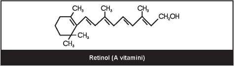 149 Düşük oksijen basıncında antioksidan etki gösteren vitamin: A vitamini Retinol bağlayıcı protein sentezi