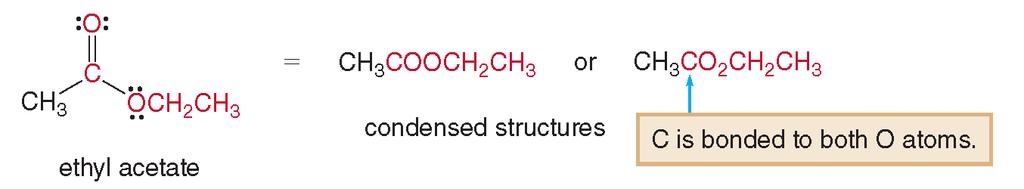 C=O (Karbonil) grubu içeren bileşikler Bir ester, karbonil karbona doğrudan