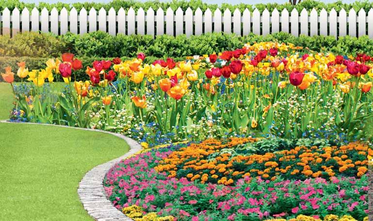 I idealno za pokrivanje i dekorativu vrtova, puteva i