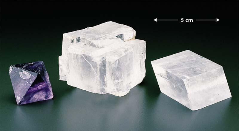 Yaygın bulunan silikat olmayan mineraller ve kullanım alanları Fluorit diş macunu katkısı olarak kullanılır.
