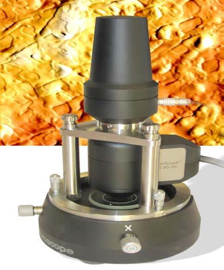 Atomik Kuvvet Mikroskobu (Atomic Force Microscope-AFM) Cihazın Durumu: Çalışıyor Cihazın Adı: DME Tools DS 95-50 Cihaz hakkında: Atomik boyutlara kadar sivriltilmiş bir iğne ucu yardımıyla, yüzeyin