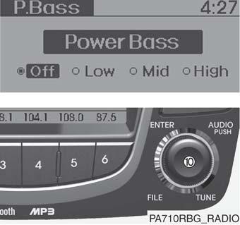 Bass (Power Bass) Psiko-akustik teknolojisine dayanan bu teknoloji, dinamik BASS ses kalitesi sunmak üzere, s n rl hoparlör say s ve ebad