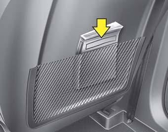 Arac n z n güvenlik özellikleri ORB030017 Koltuk cebi (varsa) Koltuk arkal cebi ön yolcu ve sürücü koltuklar n n arkas nda bulunur.