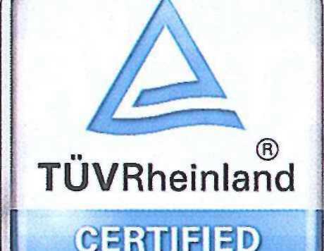 Certificate A TÜVRheinland Registratiom No : PV S028028S Page 1 Report No.: 15058184.