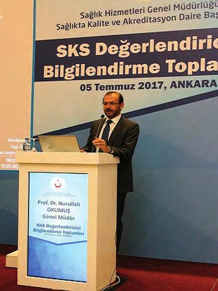 SKS Değerlendiricisi Bilgilendirme Toplantısı Ankara da Gerçekleştirildi.