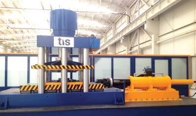 TEST AND TİS TEST LABORATORY Having its own test rig, TIS can successfully perform factory production control tests on isolators having various type and dimensional properties.