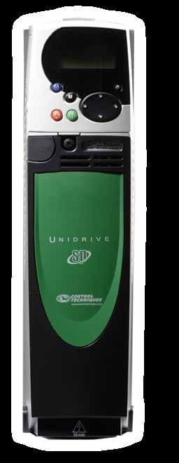 Eski Ürün Unidrive M Özellikler Unidrive SP Unidrive M00 Sensörsüz sabit mıknatıs motor kontrolü eklenmiş basitleştirilmiş özellik ayarı Aşağıda listelenenlere ihtiyaç duymayan Unidrive SP