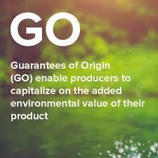 AB Kaynak Garantisi Sistemi-Guarantees of Origin Guarantess of Origin (GoO) Sistemi; Avrupa Birliği Yenilenebilir Enerji Direktifinin (2009/28/EC ) 15.