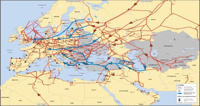 DOĞAL GAZ Dünya üzerinde Antarktika dışında tüm kıtalarda doğal gaz üretilmekte olup, Dünyadaki en büyük üretici