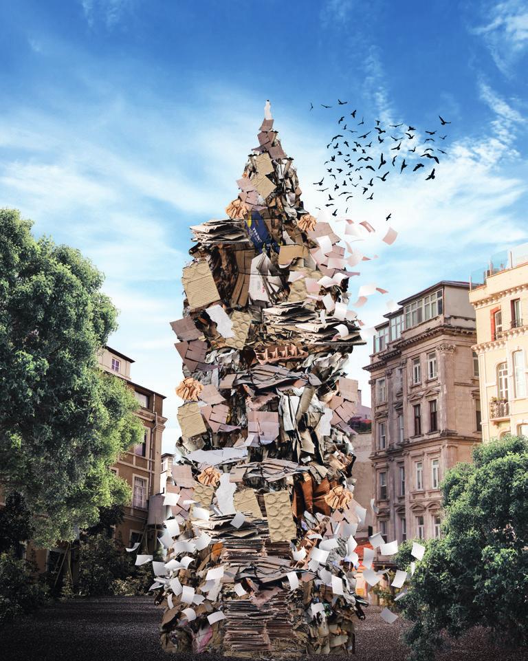İstanbul da bir yılda Galata Kulesi ni 150 kere dolduracak kadar kağıt çöpe atılıyor!