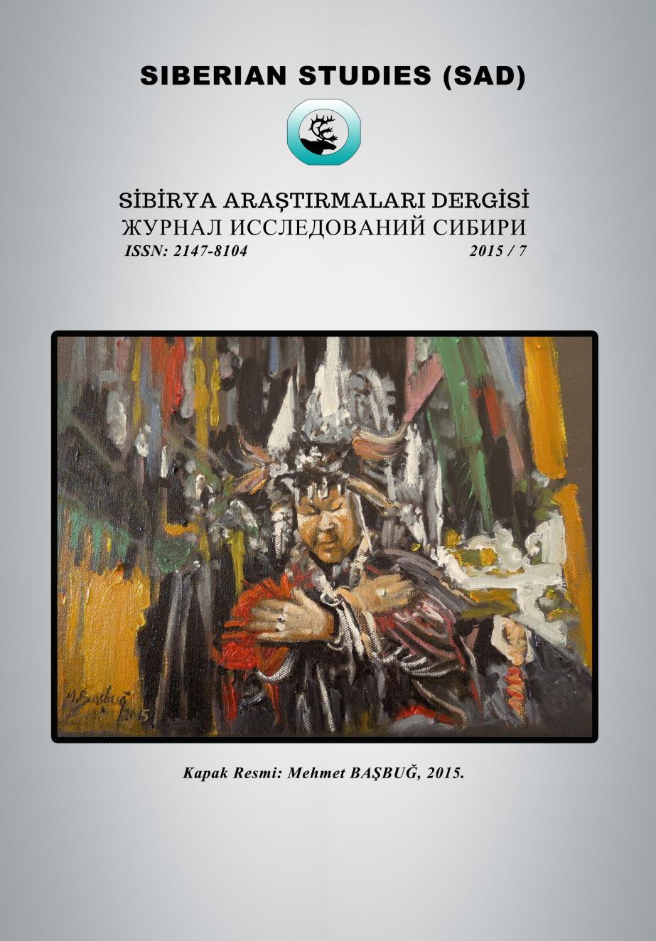KAPAK RESMİ / COVER: Prof.