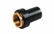 PE-STEEL TRANSITION FITTING (WELDED) / PE-ÇELİK GEÇİŞ FİTİNGİ (KAYNAKLI) GAS/GAZ : 10 BAR WATER/SU : 16 BAR PE-BRASS TRANSITION FITTING MALE (THREADED) / PE-PİRİNÇ GEÇİŞ FİTİNGİ ERKEK (DİŞLİ)