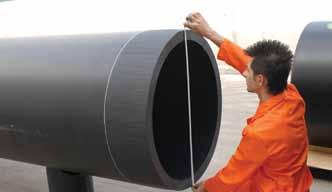 Pipe Cutting: For the pipe cutting, a suitable cutter for plastics must be used. The pipes are to be cut square with this cutting tool. 3.