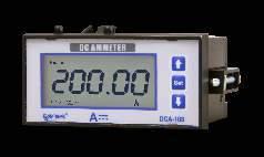 DC Ampermetreler / Şöntler DCA Serisi Akım, harici bağlanan bir şönt direnci aracılığı ile ölçülür.