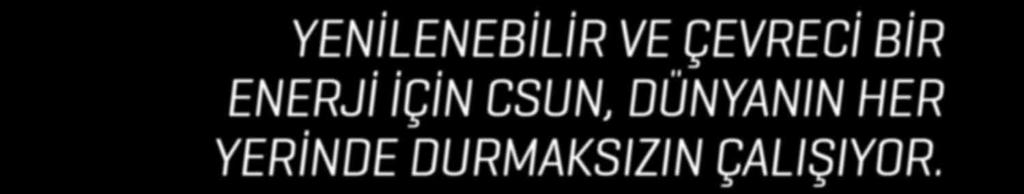 YENİLENEBİLİR VE ÇEVRECİ BİR 14 Ürünler ENERJİ