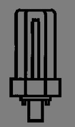 Tablo 3 Sadece elektronik balastla çalışan tek başlıklı flüoresan lambalara ait anma minimum verimlilik değerleri Üçlü paralel tüp, lamba başlığı GX24q (4 ayaklı) Dörtlü paralel
