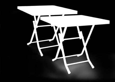 70x120 wıth metal foldıng leg table