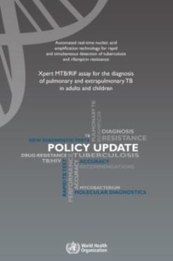 Xpert MTB/RIF 2010 tavsiyeler ÇİD-TB veya HIV-TB şüphesi