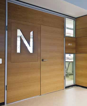 According to design, Diversa offers various types of door options such as wood, glass, painted glass, with aluminium frame, with steel surface, etc.