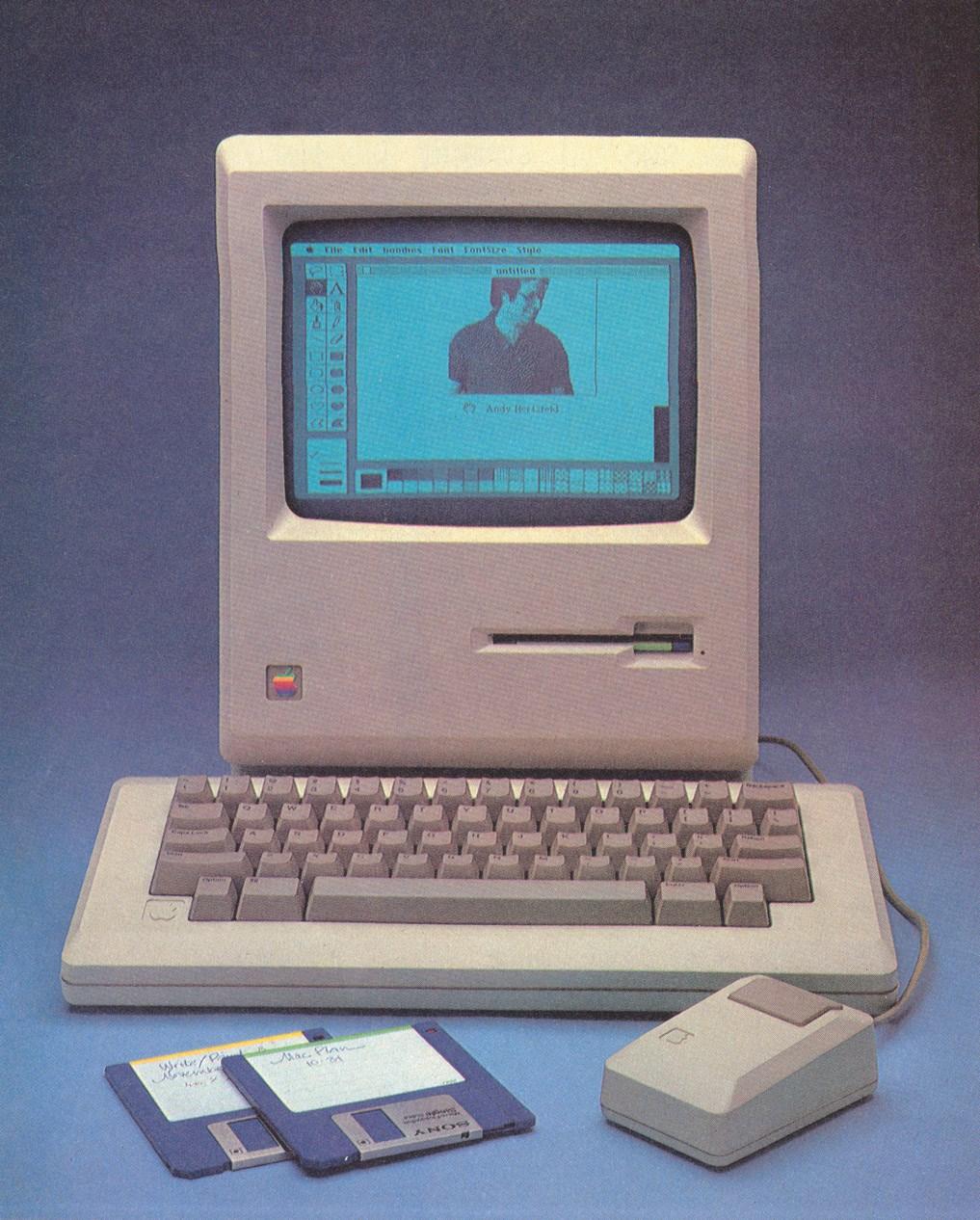 Apple Macintosh - 1984 Windows, Icons, Mouse, Pointer (WIMP) arayüzlü ilk başarılı
