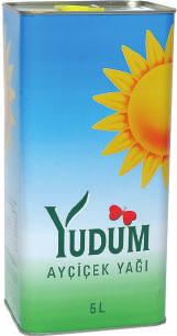 Yudum Ayçiçek Yağı 5 Lt.