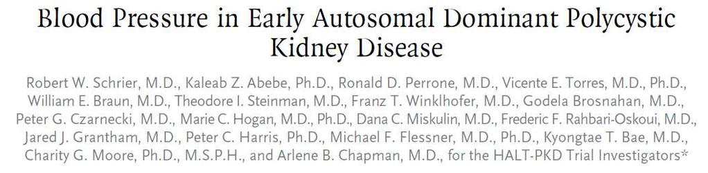 Schrier et al: N Engl J