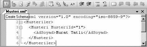 680 C# Programlama Dili <xs:sequence> <xs:element ref="adsoyad"/> <xs:element ref="sehir"/> </xs:sequence> <!