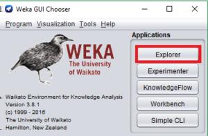 WEKA ile Bir Örnek Bu başlık altında WEKA programının