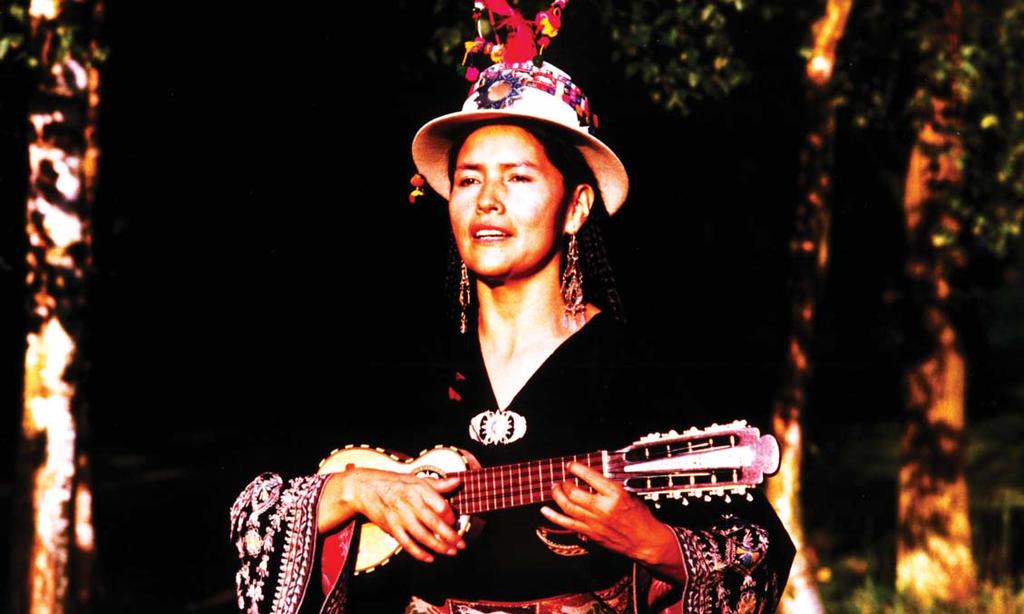 25 Eylül, Perflembe Luzmila Carpio BOL VYA AND DA LARI MÜZ Bolivya s n rlar içerisinde yer alan And Da lar nda icrâ edilen müzikler çok çeflitlidir.