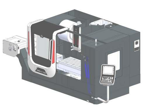 05 EMV-SERiSi CNC DİKEY İŞLEME MERKEZLERİ 06 Gövde Yapısı Parça Yükleme Yüksek Hız Hassas yet Rijit ve