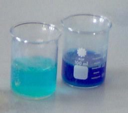 5-Ortamı bazikleştirmek için(ph:8-8,5)cuso 4 x5h 2 O suda çözüp üzerine koyu mavi renk oluşuncaya kadar NH 3
