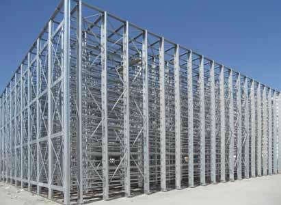 CURING RACKS ELIFRAF Curing Racks are made for a life-long usage in modern concrete block and paver