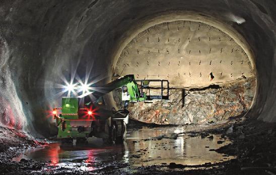 Euclid Ege Yapı Kimyasalları AŞ TÜNELCİLİK KOMPLE BETON ÇÖZÜMLERİ Amerika kıtaları genelinde büyük tünel projelerindeki değerli bir çözüm ortağı olarak edindiği