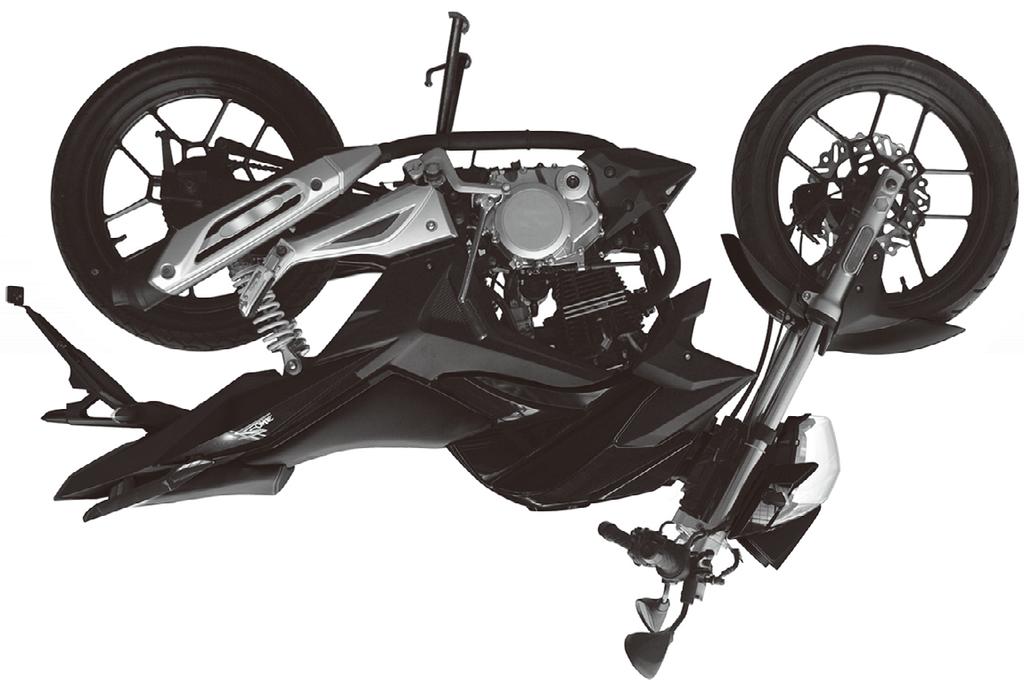 Marş Pedalı KULLANIM REHBERİ Motosikletinizde ayak marşı bulunmaktadır ve motosikletinizin sağ tarafındadır.