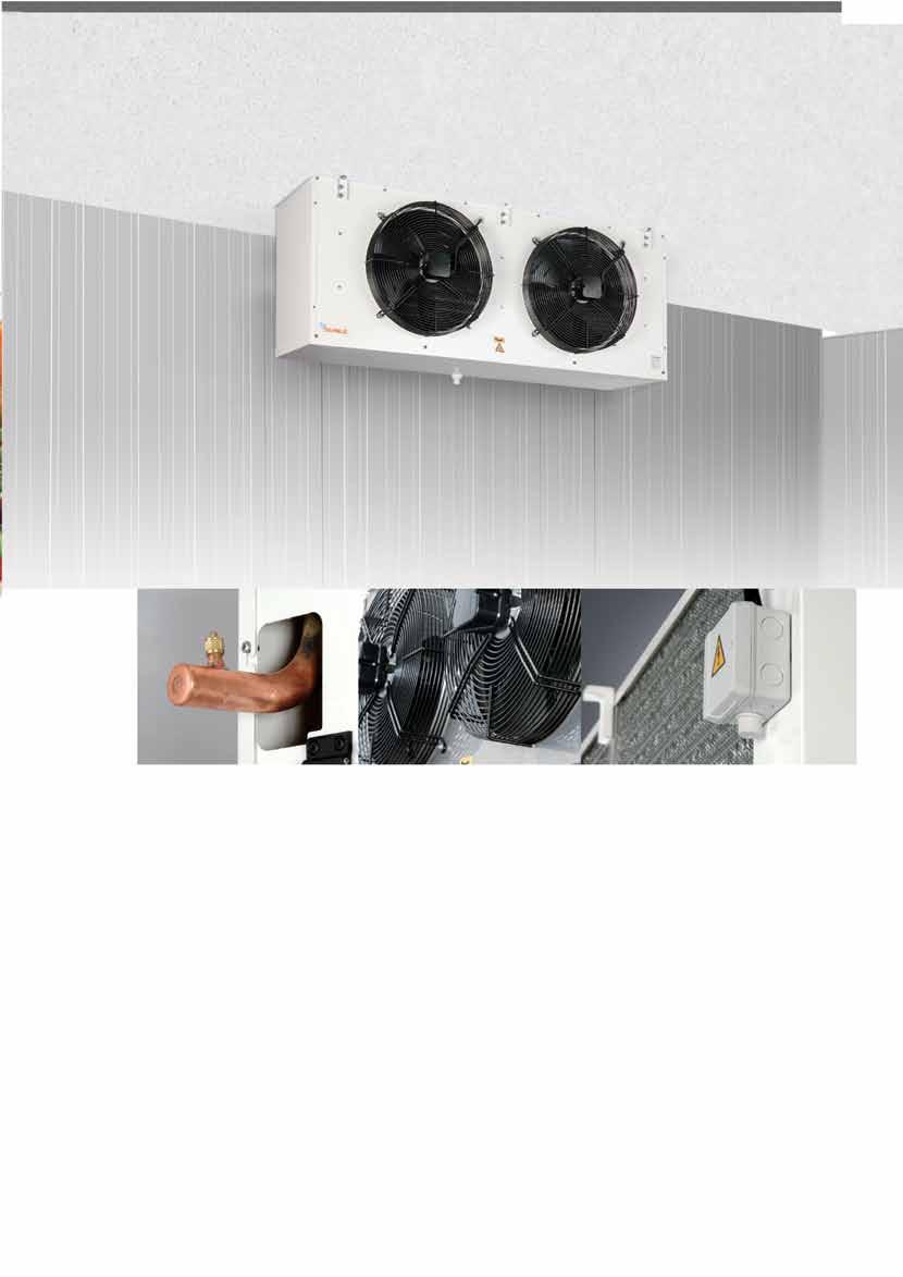 SL SRUZ SL Serisi Ufak Oda Soğutucuları, küçük ve orta kapasiteli soğutma sistemleri için enerji, ses seviyesi, ilk yatırım maliyeti ve işletme giderleri dikkate alınarak hesaplanmıştır.