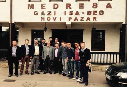 Prizren deki meşhur cami ve diğer tarihi eserler ziyaret edildikten sonra Gazi Mestandaki Sultan Murat türbesi ve müzesi ziyaret edildi.
