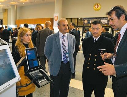 Milli Savunma Bakanlığı ve Deniz Kuvvetleri Komutanlığının farklı birimlerinden üst düzey yetkililer tarafından da ziyaret edilen Onur Mühendislik standı, ilginin yüksek olduğu noktalardan biriydi.