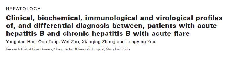 Akut hepatit Akut alevlenme HBV DNA Negatif %22.1 %6.