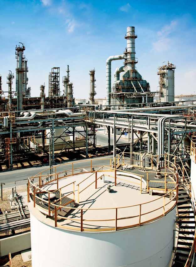 تملك الشركة مصنعا إلنتاج مادة الكيل بنزين الخطي )LAB( وهو منتج بتروكيماوي يستخدم كلقيم رئيسي في صناعة المنظفات.