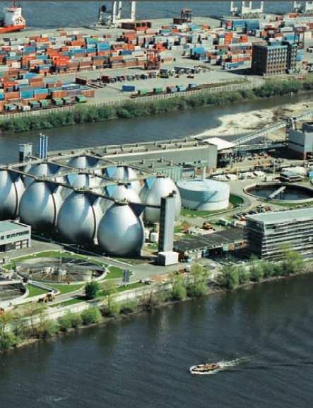Hamburg Atık Su güvenilir bir referans Atık Su Arıtma Tesisi Hür Hansa Şehri Hamburg 2.